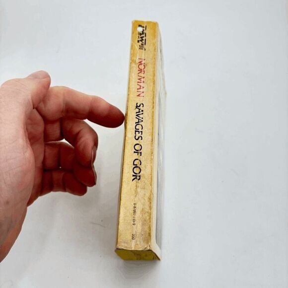 Savages of Gor Fantasy Paperback Book by John Norman from Daw Books 1982 1st - Picture 2 of 9